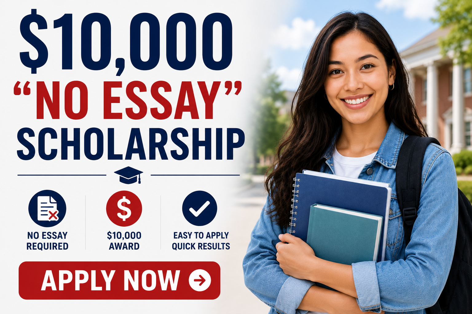 $10,000 “No Essay” Scholarship