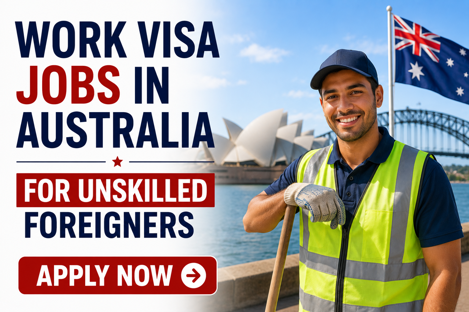 Work Visa Jobs in Australia for Unskilled Foreigners