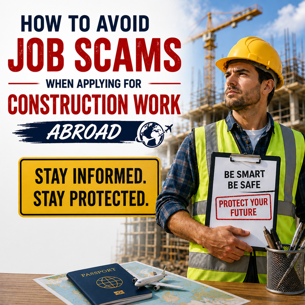How to Avoid Job Scams When Applying for Construction Work Abroad